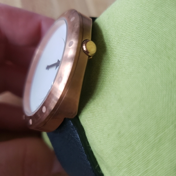 Womens Simplify Faux Leather Rose Gold Watch - Picture 8 of 8